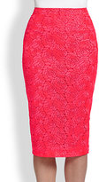 Thumbnail for your product : A.L.C. Towner Lace Pencil Skirt