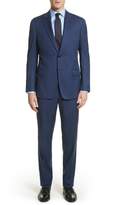 Thumbnail for your product : Emporio Armani G Line Trim Fit Check Wool Suit