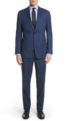 Emporio Armani G Line Trim Fit Check Wool Suit