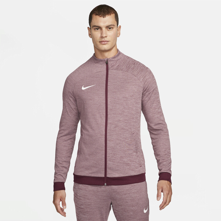 Nike Men's DriFIT Academy Soccer Track Jacket in Red ShopStyle
