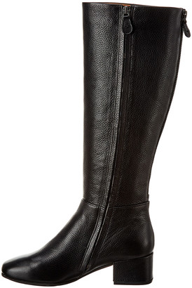 Gentle Souls By Kenneth Cole Ella Back Zip Leather Boot