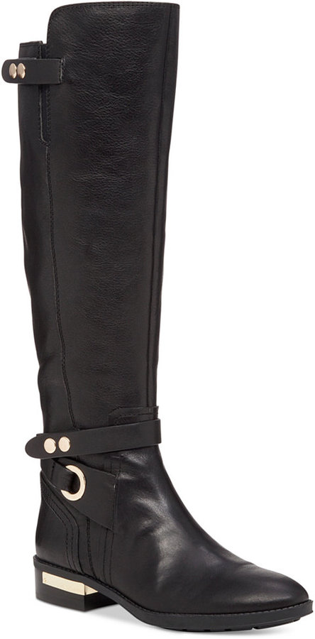 Vince Camuto Prini Wide-Calf Tall Boots - ShopStyle