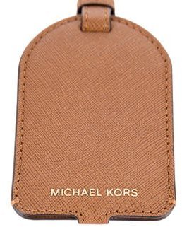 Michael Kors Leather Luggage Tag