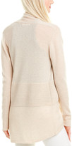 Thumbnail for your product : Hannah Rose High-Low Ottoman Rib Cashmere Cardigan