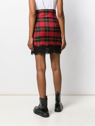 Twin-Set Scalloped Lace Skirt