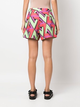 Rachel Comey Abstract-Print Shorts