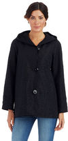 Thumbnail for your product : Portrait Petite Hooded Embossed Jacket