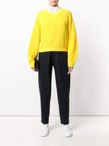 Thumbnail for your product : Barena high-rise belted trousers