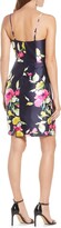 Thumbnail for your product : Eliza J Floral Print Mikado Cocktail Dress