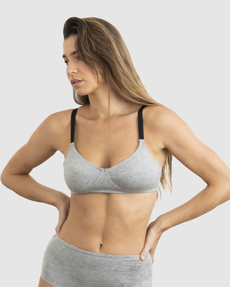 NICO Women's Grey Soft Cup Bras - Full Cup Wirefree Bra - Size One Size, 10E at The Iconic