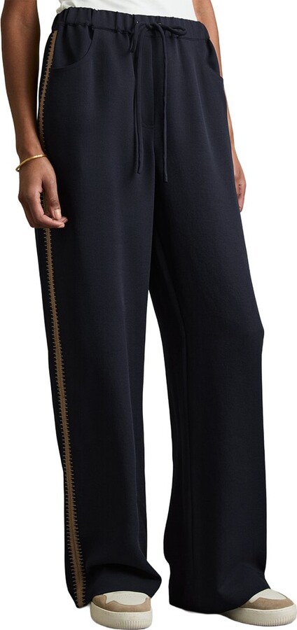Reiss Inaya Crafted Wide Leg Trouser