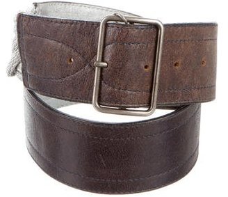 Dries Van Noten Embellished Leather Belt