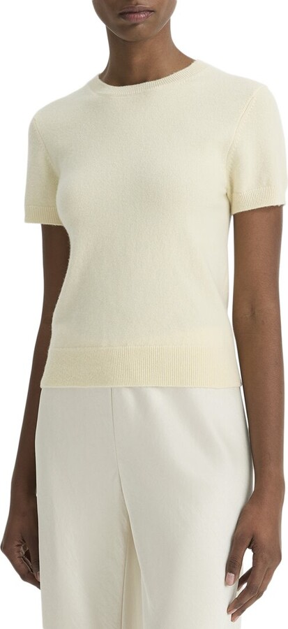 Cashmere-Blend Tee