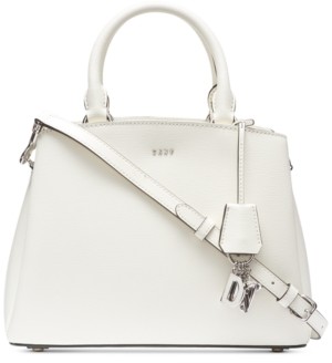 dkny paige leather medium satchel