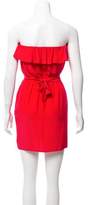 Thumbnail for your product : Amanda Uprichard Strapless Silk Dress