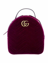 velvet gucci backpack