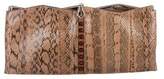 Thumbnail for your product : Valentino Snakeskin Rockstud Clutch