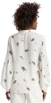 Thumbnail for your product : A.L.C. Ty Floral Silk Blouse