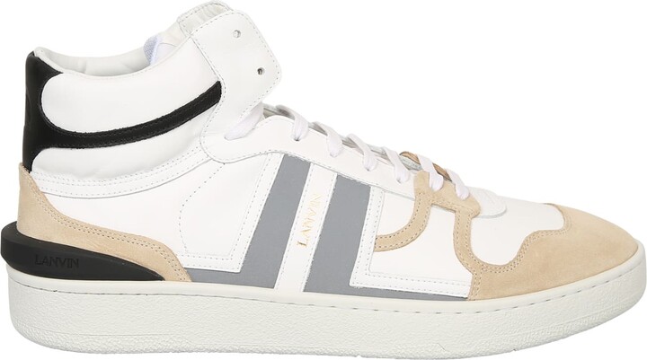 Sneakers High Top Clay Bia/arg
