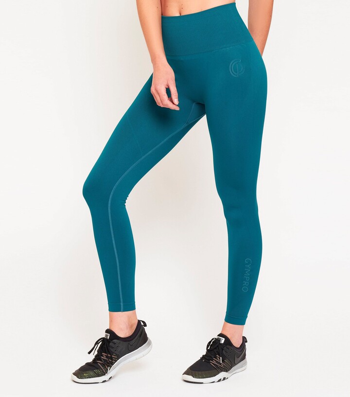 teal colored leggings