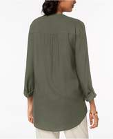 Thumbnail for your product : JM Collection Crochet-Trim Top, Created For Macy's