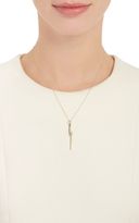 Thumbnail for your product : Ileana Makri Women's Diamond & Gold Thunder Pendant Necklace-Colorless