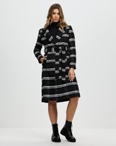 Thumbnail for your product : Atmos & Here Atmos&Here - Women's Black Winter Coats - Andrea Wool Blend Coat - Size 8 at The Iconic