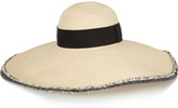 Thumbnail for your product : Eugenia Kim Sunny wide-brim toyo hat