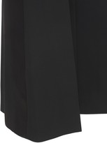 Thumbnail for your product : Alexander McQueen Flared Light Wool Silk Tuxedo Pants