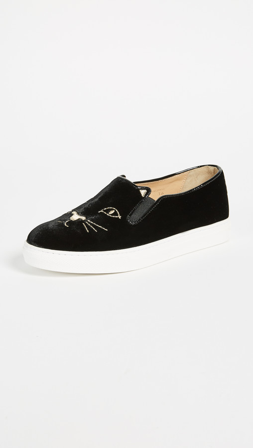 Charlotte Olympia Cool Cats Sneakers ShopStyle
