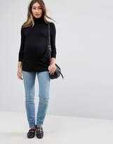 Thumbnail for your product : ASOS Maternity The Polo Neck Long Sleeve Top