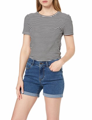 Vero Moda Blue Shorts For Women | Shop the world's largest collection of  fashion | ShopStyle UK