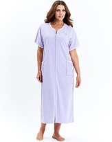 Thumbnail for your product : Pretty Secrets Velour Zip Gown L48
