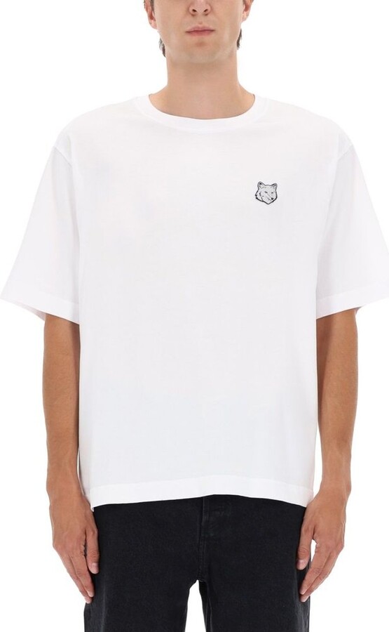 MAISON KITSUNÉ Fox Head Oversize T-Shirt