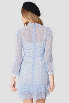 Thumbnail for your product : Endless Rose Strappy Ruffle Print Dress