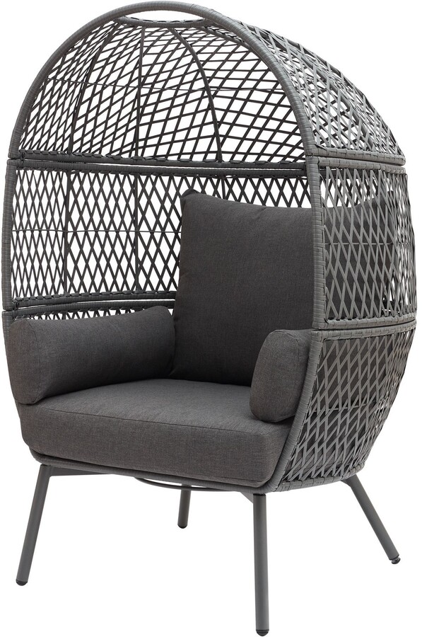 Howcool Ventura Boho Stationary Wicker Egg Chair ShopStyle Armchairs