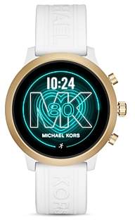 Michael Kors Go Silicone Strap Touchscreen Smartwatch, 43mm