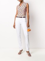 Thumbnail for your product : Love Moschino Leopard Print Shirt