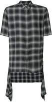 Thumbnail for your product : Helmut Lang short sleeved check shirt