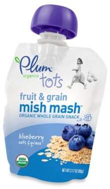 Plum OrganicsTM Mighty Morning Banana, Blueberry, Oats & Quinoa Fruit & Whole Grain Snack
