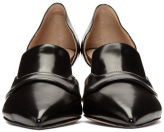 Prada Black DOrsay Heels