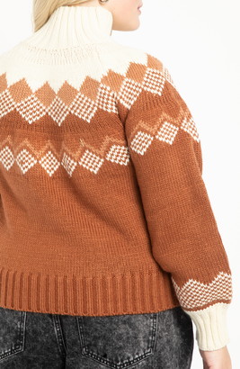 ELOQUII Turtleneck Sweater