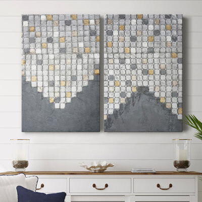 Wexford Home Chromatic Scale I-Premium Gallery Wrapped Canvas -Ready to Hang