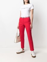 Thumbnail for your product : Tommy Hilfiger Red Mid-Rise Slim-Leg Pants