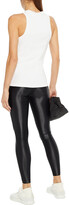Thumbnail for your product : Reebok x Victoria Beckham Ribbed Stretch-cotton Jersey Tank