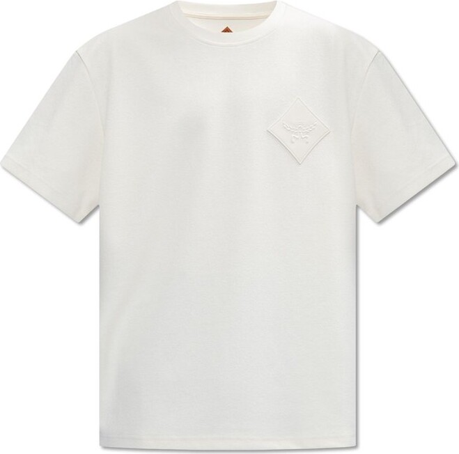 MCM Logo Patch Crewneck T-Shirt