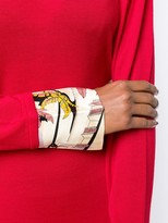Thumbnail for your product : Emilio Pucci Printed Silk Cuff Shift Dress