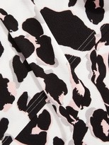 Thumbnail for your product : Quiz Scuba Crepe Animal Print Batwing Sleeve Wrap Midi Dress