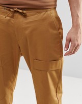 Thumbnail for your product : ASOS Straight Leg Cargo Pants In Sand
