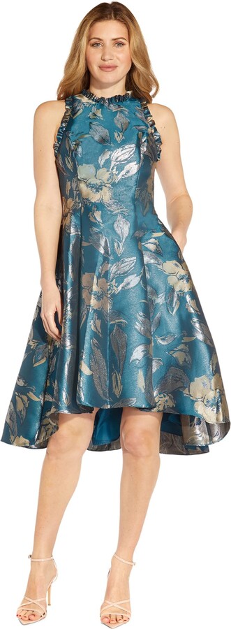 Adrianna Papell Jacquard Fit & Flare Dress | Shop the world's 